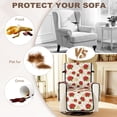 thumbnail image 5 of Yuyamidu Poinsettia Small Recliner Chair Covers with Pockets Washable Reclining Chair Cover for Living Room Thicken Recliner Slipcovers Soft Furniture Protector Gift for Holiday, 5 of 7