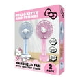 thumbnail image 5 of Hello Kitty 2 Pack Portable Fans - Stay Cool in Style - Pink and Blue, 5 of 7
