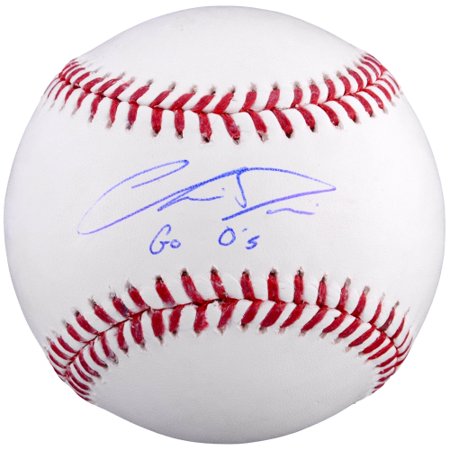 Chris Sale Autographed Baseball Chris Davis Baltimore Orioles Fanatics Authentic Autographed Baseball with Go O's Inscription - No Size ()