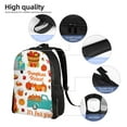 thumbnail image 5 of Cauagu Fall Pumpkins Print Backpacks,Travel Daypack Casual Laptop Backpack Bookbag Fits 15 Inch Computer for Men Women, 5 of 8
