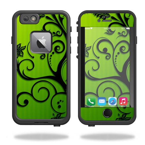 Skin Decal Wrap Compatible With Lifeproof iPhone 6 Plus or 6S Plus Floral Flourish