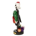 thumbnail image 4 of Kurt Adler 10-Inch Disney© Nightmare Before Christmas Jack Skellington With Wreath Nutcracker, 4 of 6