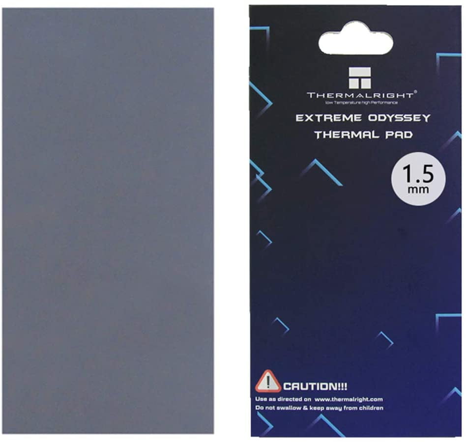 Thermalright Thermal Pad 12.8 W/mK, 85x45x1.5mm, Non Conductive Heat Resistance High Temperature