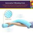 thumbnail image 5 of Special Supplies Sensory Vibrating Neck Pillow for Kids and Adults Plush Velvet Soft Cover with Textured Therapy Stimulation, Mind and Body Calming Relaxation - Blue, 5 of 10