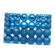 thumbnail image 5 of 100 unidades de adornos navideños colgantes irrompibles con etiquetas para adornos navideños para las fiestas. Azul, 5 of 9