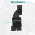 thumbnail image 3 of Unique Bargains Front Left Driver Side Master Power Window Switch Fit for Dodge Dakota 2-Door Black, 3 of 9