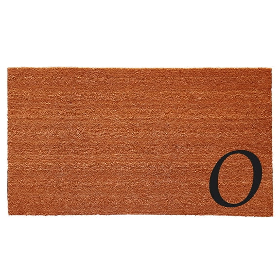 Urban Chic Monogram Doormat (Letter O)