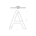 thumbnail image 2 of Backlit LED House Letter 8” – Prima Decorative Hardware, Modern LED Address Sign Letters A-D, Floating Effect Stainless Steel Lighted House Letters, Weather Resistant, Warm White 3200K, 2 of 8
