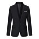 thumbnail image 1 of 2026 Men's Slim Fit Casual Formal One Button Blazer Jacket Plus Size, 1 of 2