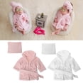 thumbnail image 2 of RYUJNDK Photography Clothing Bathrobes Wrap Newborn Photography Props For Baby Newborn Photography Outfits Super Soft, 2 of 16