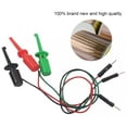 thumbnail image 4 of Riwesomey 3 piezas tipo gancho prueba Clip sondas instrumentación hogar prueba electrónica Transistor Tester accesorios de reparación Accesorios para bloques patrón, 4 of 6