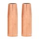 thumbnail image 1 of 2pcs MIG Welding Gun Nozzle 21?50 1/2inch for 100L for Tweco Mini/#1, 1 of 4