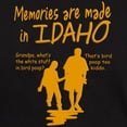 thumbnail image 3 of CafePress - Memories Idaho Black T Shirt - Men's Classic Graphic Cotton T-Shirt, 3 of 4