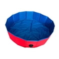 thumbnail image 2 of arctrm Bac à Sable à Balles pour Enfants, Parc de Jeu à Ramper, Jouets de Fête, Plateau de Sable Pliable Épaissi pour Animal de Compagnie, Rouge, 50 cm, 2 of 10