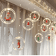 thumbnail image 1 of Luces LED de decoración navideña en cascada USB, 1 of 10