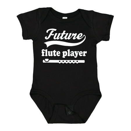 

Inktastic Future Flute Player Music Gift Gift Baby Boy or Baby Girl Bodysuit