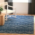 thumbnail image 4 of SAFAVIEH Tulum Lakisha Oriental Area Rug, Navy/Ivory, 2' x 4', 4 of 12