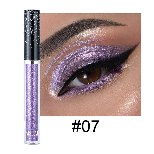 RKSTN Eyeshadow Palette Single Diamond Liquid Eye Shadow Psychedelic Pearly Shiny Eye Shadow Lying Silkworm Tear Makeup Eye Shadow Liquid Eyeshadow Palette