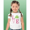 thumbnail image 6 of Tstars Girls Irish Clover Love St Patricks Day Gift Cute Kids St Patricks Day Shamrock Shirts Gift for Girls Irish Shirt Pride Proud Irish Toddler Kids Girls Fitted T Shirt, 6 of 6