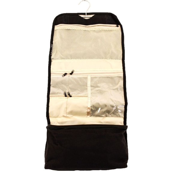 Travel Cosmetic Bag Toiletry Makeup Organizer Pouch Print Pocket Hanging Storage