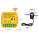 thumbnail image 2 of Medidor de energía inteligente Tuya Wifi con pinza de sensor de transformador de corriente, medidor de energía de 80 A, 2 canales, 2 of 8