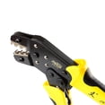 thumbnail image 3 of Graflsoa PARON Professional Ratcheting Wire Crimper for VH/FL/SL Terminals, High-Carbon Steel, Yellow & Black, 26-16 AWG Range, Compact & Lightweight Design, 3 of 6