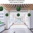 thumbnail image 5 of Bola de Topiario de Plantas Artificiales, Bolas de Plantas Artificiales Colgantes, Esferas Decorativas de JardíN, Bola de Plantas Artificiales, DecoracióN de Bodas, 5 of 5