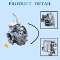 thumbnail image 3 of LABLT Carburetor Replacement for Yamaha Raptor 80 ATV Quad Carb Carby 2002-2008, 3 of 5