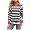 thumbnail image 1 of WEAIXIMIUNG Sweat à Capuche Zippé pour Femmes, Contraste de Couleur, Col Rond, Manches Longues, Décontracté, 1 of 8