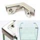 thumbnail image 3 of Clip de FijacióN de Vidrio Tipo L, 20 Uds., Conectores de Vidrio de 2 VíAs para Accesorios de Vidrio para Muebles de 6-10Mm, 3 of 5