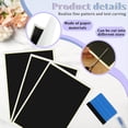 thumbnail image 4 of 5 Pcs Engraving Marking Paper-Easy to Cut Engraving Test Focus Paper-Engraver Material for Glass Resin Ceramics Crafts, 4 of 7
