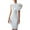 White, variant on KHONTS Women's Ruffle Sleeveless Bodycon Knee Length Party Pencil Midi Dress White XL
