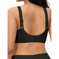 thumbnail image 4 of SHARICCA Plus Size Womens Wireless T-shirt Bra Comfort Full Coverage Seamless Jelly Bra, 4 of 6