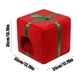 thumbnail image 4 of Fiudx Cama Navideña para Gatos, Estilo Caja de Regalo Festiva, Cojín Cálido y Acogedor, Base Antideslizante, Cómoda para Mascotas Pequeñas, Fácil de Limpiar, Tamaño 35 X 35 X 35 Cm, 4 of 7