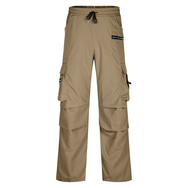 Dxzfnsa Cargo Pants for Men Casual Cotton Lightweight Relaxed Fit