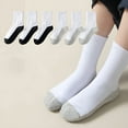 thumbnail image 3 of TELOLY 2026 New Teenager Boy Socks Cotton Soft Kids Student Sports Socks for Boys Spring Autumn Children'S Socks Age for 4-16 Years Light Gray 9-12Y (L), 3 of 7