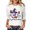 White, variant on Yuhangmm Halloween Shirts for Women Casual Women T Shirts Short Sleeve Crew Neck Graphic Print for Everyday Comfort and Style White S