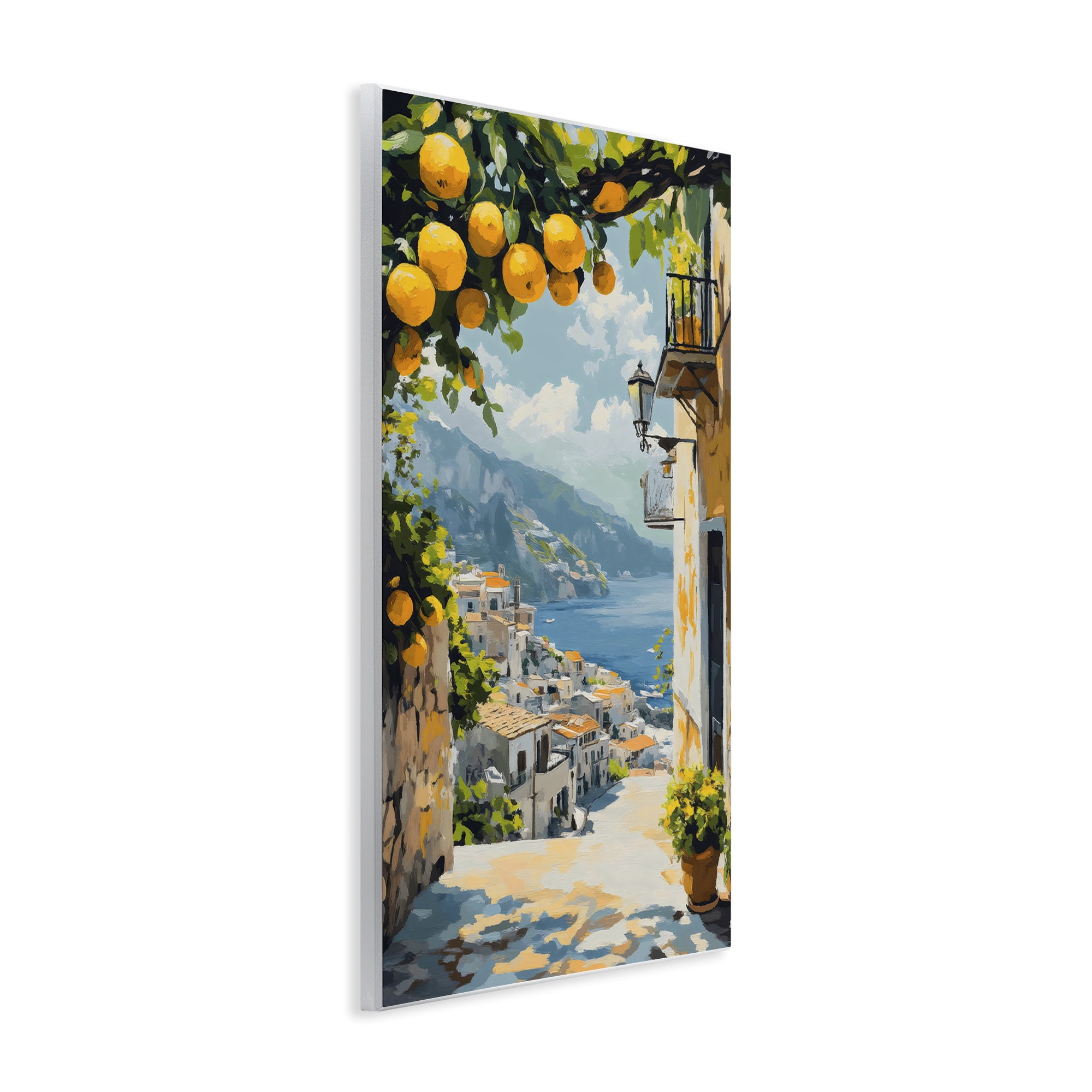 Stupell Industries Lemon Tree Overlooking Coast Wall Plaque Art, design by Creative Studio