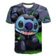 thumbnail image 1 of 2023 años niños Disney Stitch Top Kawaii impresión Disney verano nuevos productos Harajuku moda Stitch lindo 2-10 años T-Shirt4T Gao Jinjia LED, 1 of 2