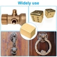 thumbnail image 5 of 1/3x1/3x10" C36000 Brass Square Bar, 2 Pcs Solid Square Mill Stock, Brass, 5 of 5