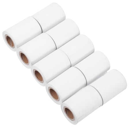 Zehuanyu 10 Pcs Thermal Receipt Paper Receipt Printing Paper 5.40X4.00X0.10CM White