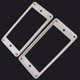 thumbnail image 4 of Marco de Anillo de montaje Humbucker Yuyangstore 2 uds de Plástico para guitarra eléctrica blanco, 4 of 6