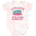 thumbnail image 3 of Inktastic Live Love Camp Rv Girls Baby Bodysuit, 3 of 5