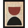 thumbnail image 2 of Renee W. Stramel 12x14 Black Modern Wood Framed Wall Art Titled - Modern Prose VIII, 2 of 6