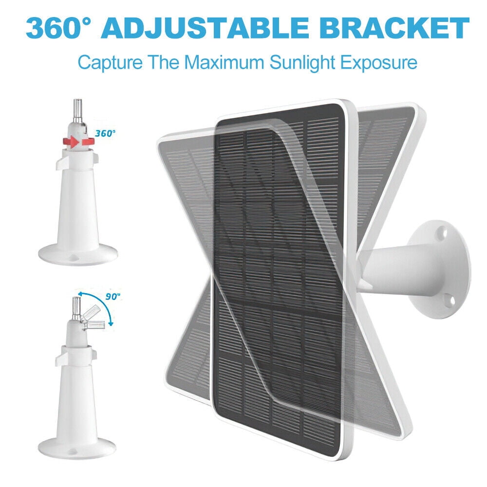 Orient Boe Solar Panel Charger for Arlo Pro 4/Pro 3/Ultra/Ultra 2 Security Cameras