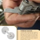 thumbnail image 3 of Scienceny Stable Thread Plug Gage Stainless Steel Model Angle Screw High American 60-55 Measuring Hardness Metric Pitch Degree Gauge Type3 NO3 Scienceny TO009316-00, 3 of 6