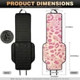 thumbnail image 7 of Chririnla Car Seat Covers Leopard Print 2 Pcs Set Car Front Seat Covers Breathable for Cars Easy to Install Polyester Car Seat Cover for Front, 7 of 7