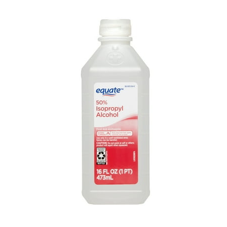 Equate 50% Isopropyl Alcohol, 16 Fl. Oz.
