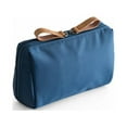 thumbnail image 1 of Xingzhi Solid Color Cosmetic Bag Makeup Case Waterproof Pouch Travel Fashion Large Capacity Handbag Multifunctional for L/Blue, 1 of 9
