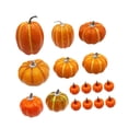 thumbnail image 3 of 16 piezas de calabazas de espuma para la de otoño, calabazas decorativas, calabazas falsas para fiestas, cocinas, centros de mesa, cestas de, 3 of 8